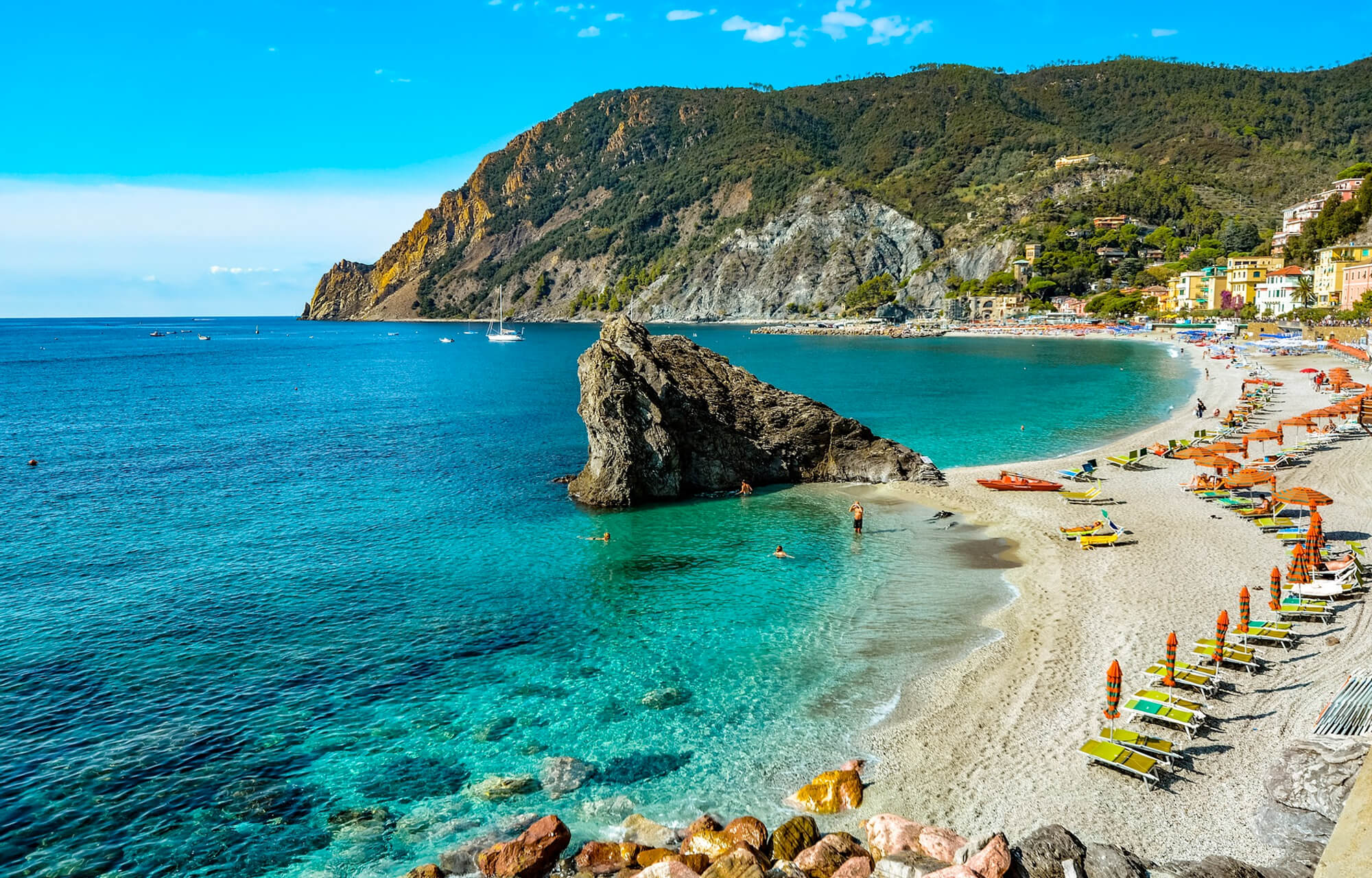 海滩穿着比基尼沐浴的美女图2